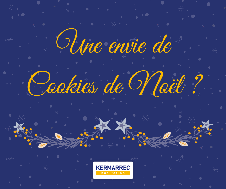 visuel pour recette de cookies de noël kermarrec habitation