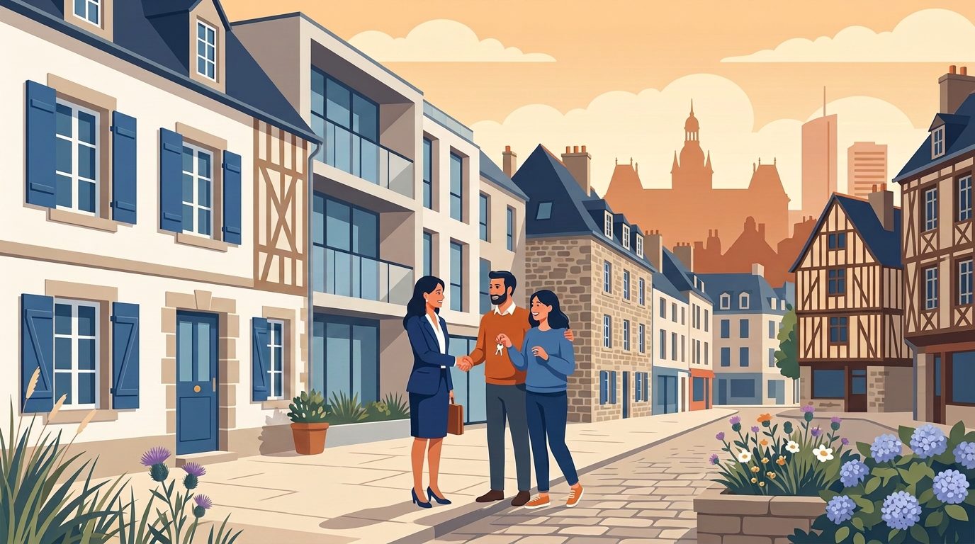 Trouver un logement à Rennes en 2026 implique de faire un choix stratégique dès le départ : passer par une agence immobilière ou traiter directement avec un particulier. Ce choix, loin d'être anodin, influence le prix, la sécurité juridique et la rapidité de votre recherche de logement. Le marché rennais, dynamique et concurrentiel, pousse de nombreux locataires à s'interroger sur la meilleure option entre agence vs particulier. Dans ce guide complet, nous décryptons les avantages, inconvénients et démarches propres à chaque solution afin de vous aider à faire un choix éclairé et vous verrez pourquoi confier votre recherche à des professionnels reste souvent la solution la plus sûre et la plus sereine. Définition et rôle d'une agence immobilière vs un particulier Une agence immobilière est un professionnel du secteur, encadré par la loi Hoguet, qui accompagne propriétaires et locataires dans toutes les étapes de la location : rédaction de l'annonce, organisation des visites, vérification des dossiers, jusqu'à la signature du bail. L'agent immobilier agit comme intermédiaire de confiance et garantit la conformité du contrat de location, avec toute l'expertise et la rigueur que ce métier exige. À l'inverse, louer entre particuliers signifie traiter directement avec le propriétaire, sans intermédiaire. Ce mode de fonctionnement, souvent choisi pour éviter les honoraires, repose sur la seule confiance mutuelle et une gestion beaucoup plus informelle du processus de location — avec tous les aléas que cela peut comporter. Avantages et inconvénients de traiter avec une agence immobilière Avantages : Expertise et connaissance approfondie du marché immobilier local Sécurité juridique renforcée : bail conforme, état des lieux rigoureux, dossier vérifié Gain de temps considérable : l'agence gère les appels, les visites et la sélection des dossiers à votre place Accompagnement professionnel en cas de litige ou de difficulté Réseau et stock d'annonces souvent plus large et mieux qualifié Inconvénients : Frais d'agence représentant un coût supplémentaire, largement compensé par la tranquillité d'esprit apportée Un cadre plus formel, gage de sécurité pour toutes les parties Avantages et inconvénients de traiter directement avec un particulier Avantages : Absence de commission d'agence, donc un prix parfois plus attractif au premier abord Relation directe avec le propriétaire Inconvénients : Manque de garanties juridiques en cas de conflit Absence d'expertise pour vérifier la conformité du bail Processus moins formalisé, avec un risque accru d'erreurs administratives Vérifications des dossiers souvent moins rigoureuses, exposant à davantage de risques Temps de recherche et de négociation à assumer seul, sans accompagnement Processus et démarches selon le choix : agence ou particulier Que vous passiez par une agence ou un particulier, certaines étapes restent incontournables : recherche de logement, visite du bien, constitution du dossier, puis signature du bail. Avec une agence, le processus est nettement plus structuré et sécurisant : dépôt de dossier en ligne, sélection encadrée, et vérification systématique des pièces justificatives par un professionnel. En traitant avec un particulier, la démarche peut sembler plus rapide mais elle exige une vigilance accrue de la part du locataire, qui doit lui-même s'assurer que le contrat respecte bien la législation en vigueur — une charge mentale que l'agence prend en revanche entièrement en charge. Conseils pour choisir entre agence et particulier Le choix dépend de plusieurs facteurs, mais dans la majorité des cas, l'agence s'impose comme la solution la plus rassurante : Budget : les honoraires d'agence, encadrés par la loi, restent raisonnables au regard de la sécurité offerte Urgence : une agence dispose d'un stock plus large d'annonces immobilières, facilitant une recherche rapide et efficace Sécurité recherchée : pour une première location, l'accompagnement d'une agence rassure et évite bien des mauvaises surprises Type de bien : pour un appartement à Rennes en centre-ville, les agences sont souvent mieux positionnées et connaissent parfaitement le marché local Frais associés à une agence par rapport à un particulier Les frais d'agence immobilière sont encadrés par la loi et se répartissent équitablement entre le locataire et le propriétaire. Ils couvrent la rédaction du contrat, l'état des lieux et l'estimation du bien — autant de garanties de qualité. À l'inverse, une location entre particuliers ne génère pas de commission apparente, mais peut impliquer des coûts cachés en cas de litige, notamment le recours à un notaire ou un avocat, souvent bien plus onéreux qu'un simple frais d'agence. Risques ou garanties offerts par une agence Les agences offrent des garanties solides et un vrai savoir-faire : vérification approfondie des dossiers, assurance contre les loyers impayés, accompagnement juridique complet en cas de conflit. Ces avantages rassurent particulièrement les propriétaires comme les locataires, contrairement à une transaction entre particuliers où ces protections sont quasiment absentes, laissant chacun exposé en cas de désaccord. Négocier efficacement avec une agence ou un particulier Avec une agence, la négociation porte principalement sur le prix ou les conditions du bail, dans un cadre encadré par des règles précises et équitables pour les deux parties. L'agent, en professionnel expérimenté, sait faciliter le dialogue et trouver des solutions équilibrées. Avec un particulier, la marge de manœuvre est parfois plus large, mais elle repose entièrement sur le tact et la bonne volonté de chacun, sans garantie de résultat. Cas où privilégier une agence ou un particulier Privilégier une agence : pour une première location, un déménagement à distance, ou lorsque la sécurité juridique et l'accompagnement professionnel priment — c'est-à-dire dans la grande majorité des situations Privilégier un particulier : uniquement dans des cas très spécifiques, comme une colocation informelle entre connaissances Questions fréquentes Est-il plus cher de louer via une agence ? Les honoraires d'agence représentent un coût encadré légalement, largement compensé par la sécurité, l'expertise et le gain de temps apportés tout au long de la location. Peut-on négocier le prix avec un particulier ? La négociation est parfois plus souple, mais elle s'accompagne d'un risque accru en l'absence de cadre professionnel pour arbitrer et sécuriser les échanges. Une agence garantit-elle un logement sans vices cachés ? Elle réalise des vérifications rigoureuses grâce à son expertise, offrant un niveau de garantie bien supérieur à celui d'une transaction entre particuliers. Pour approfondir votre recherche et bénéficier de conseils personnalisés, consultez nos autres conseils immobiliers ou découvrez directement notre sélection d'appartement à Rennes disponibles à la location.