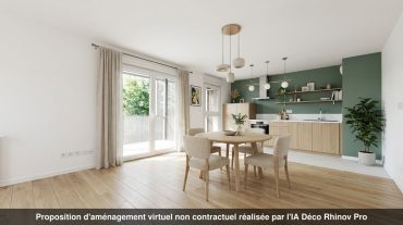 Appartement 3 pièces – 67 m² environ