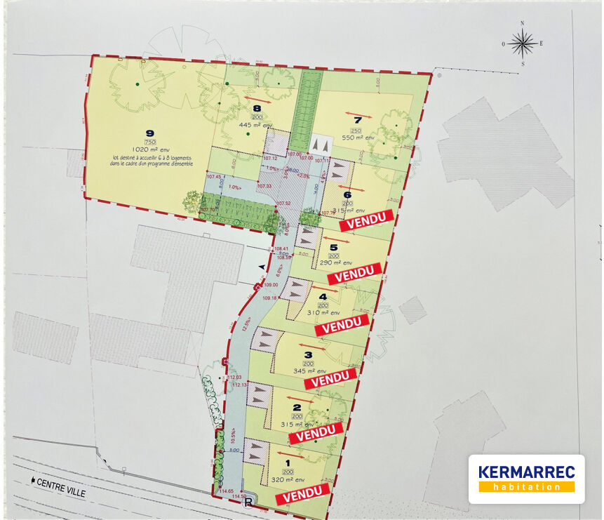 Terrain - 445 m² environ - 50816363c.jpg | Kermarrec Habitation