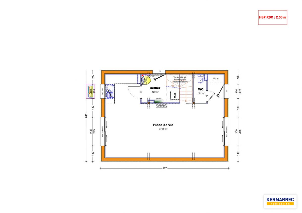 Maison 4 pièces - 85 m² environ - 54648877c.jpg | Kermarrec Habitation