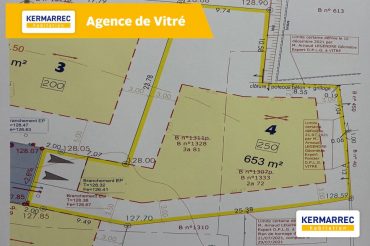 Terrain – 653 m² environ