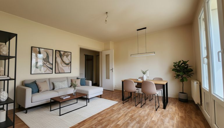 Appartement 3 pièces - 58 m² environ - 55572556a.jpg | Kermarrec Habitation