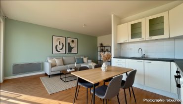 Appartement 2 pièces – 46 m² environ