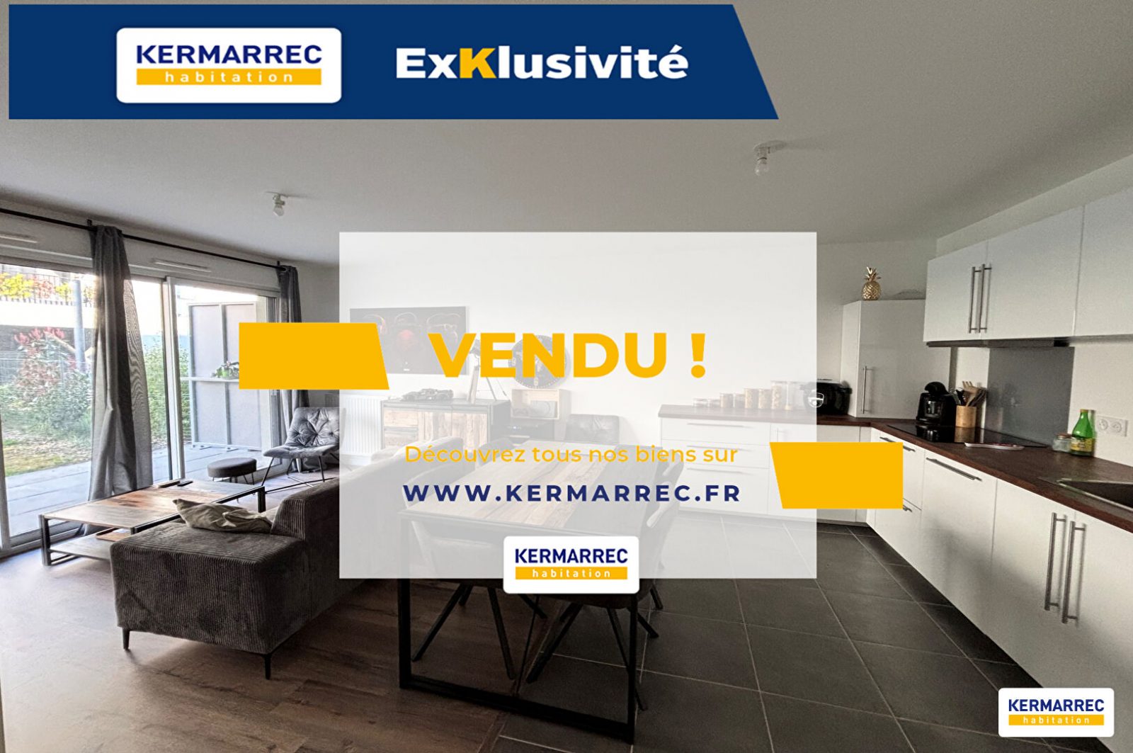 Appartement 3 pièces - 62 m² environ - 58116636a.jpg | Kermarrec Habitation