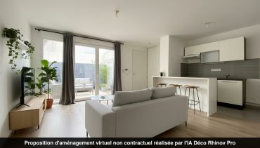 Appartement 2 pièces – 43 m² environ