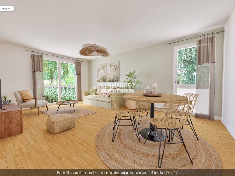 Appartement 4 pièces - 81 m² environ - 58555536a.jpg | Kermarrec Habitation