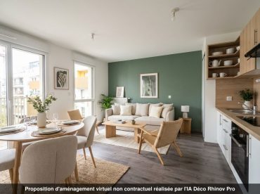 Appartement 2 pièces – 39 m² environ