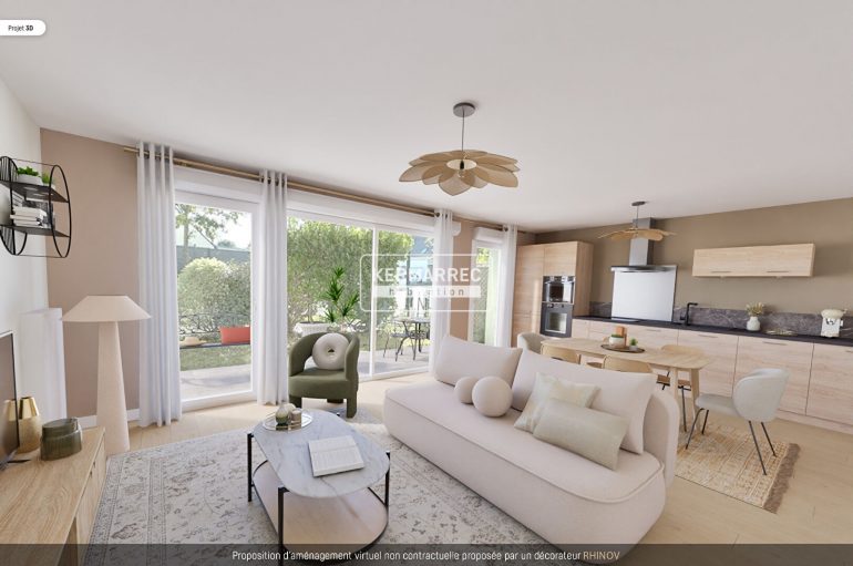 Appartement 4 pièces - 74 m² environ - 59146114b.jpg | Kermarrec Habitation