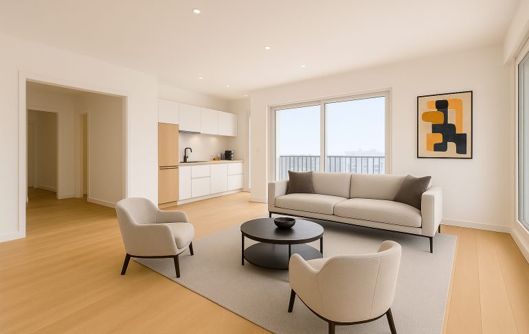 Appartement 4 pièces - 90 m² environ - 59154118e.jpg | Kermarrec Habitation