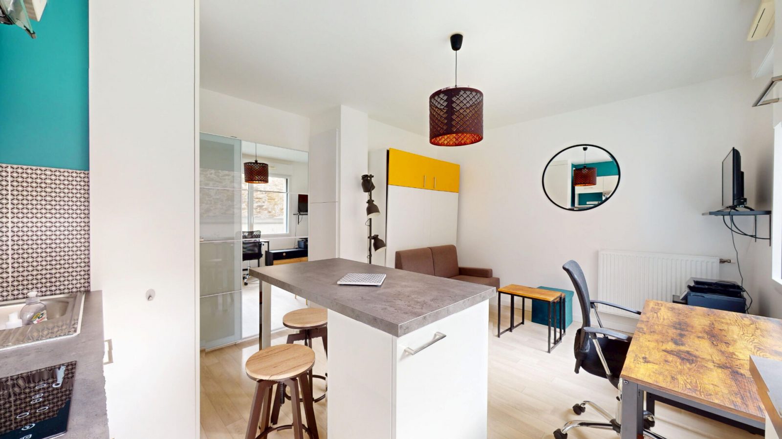 Appartement 1 pièce - 24 m² environ - 59194563b.jpg | Kermarrec Habitation