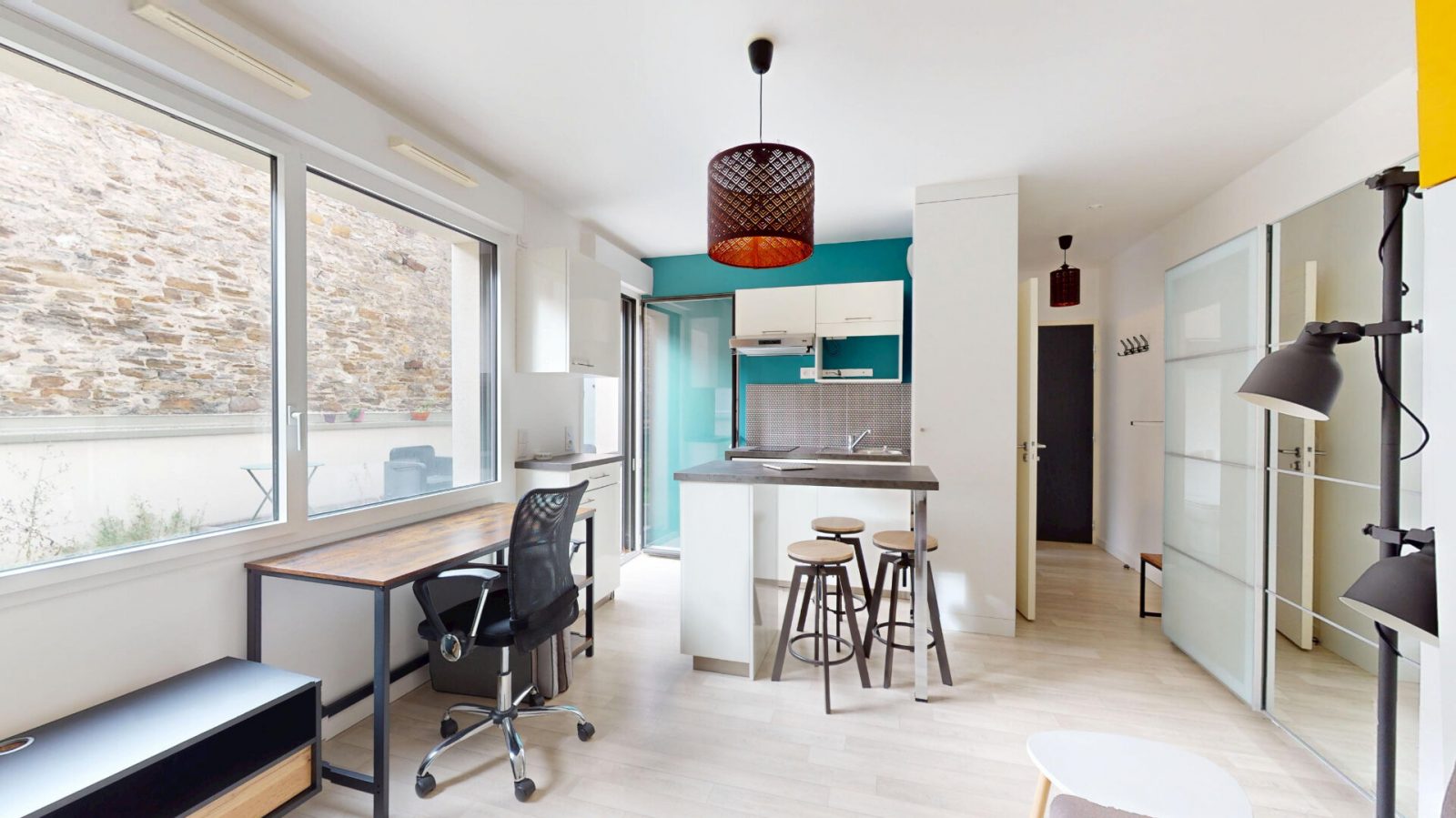 Appartement 1 pièce - 24 m² environ - 59194563c.jpg | Kermarrec Habitation