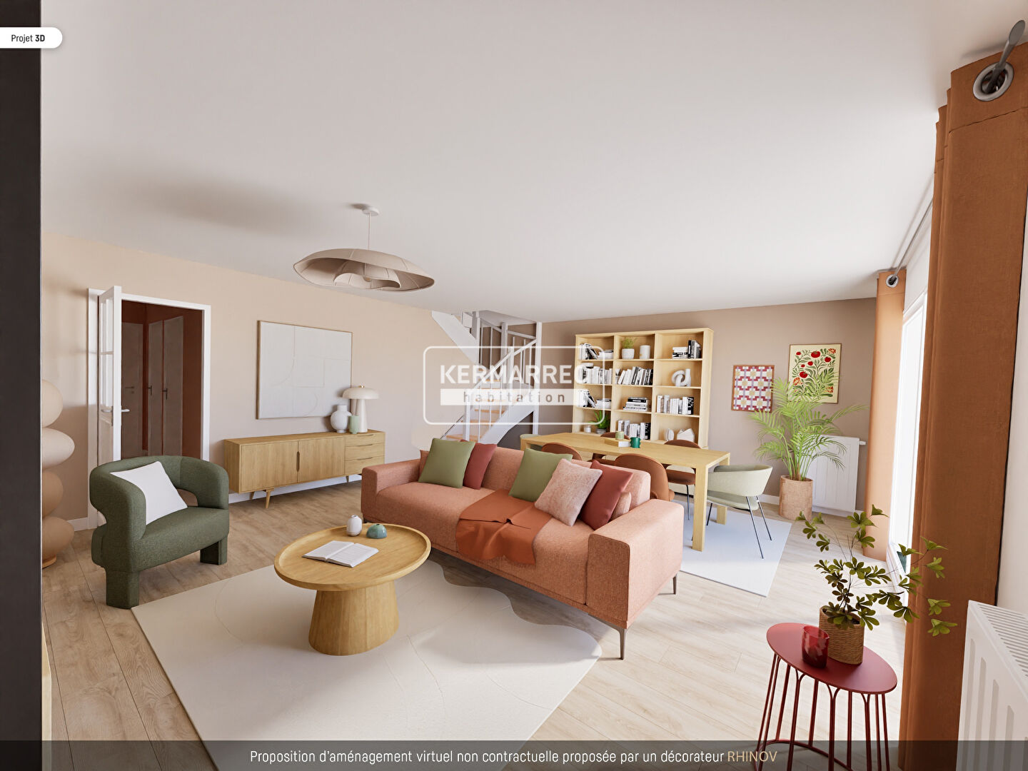 Maison 5 pièces - 122 m² environ - 59317633a.jpg | Kermarrec Habitation