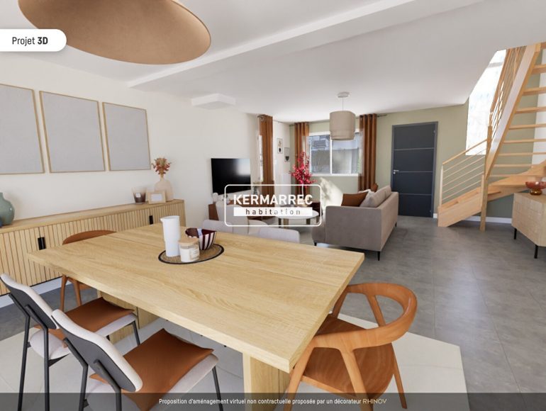 Maison 8 pièces - 144 m² environ - 59438267d.jpg | Kermarrec Habitation