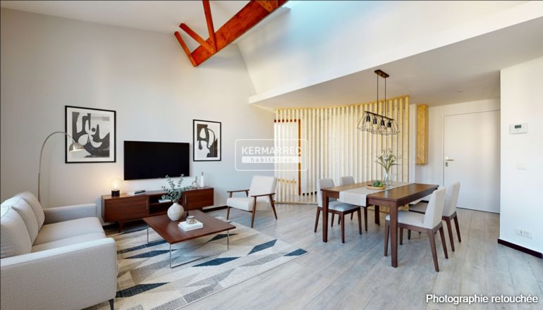 Appartement 3 pièces - 56 m² environ - 59467654a.jpg | Kermarrec Habitation