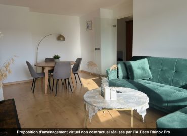 Appartement 2 pièces – 51 m² environ
