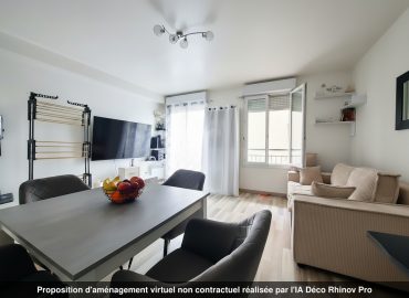 Appartement 2 pièces – 46 m² environ