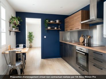 Appartement 1 pièce – 23 m² environ