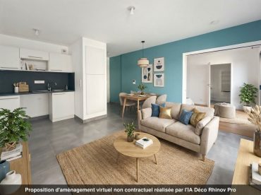 Appartement 2 pièces – 33 m² environ