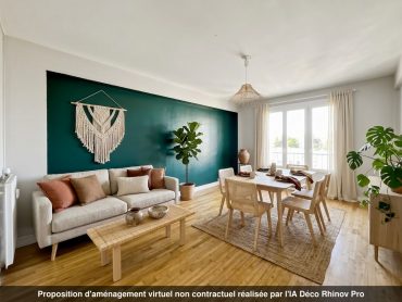 Appartement 3 pièces – 58 m² environ