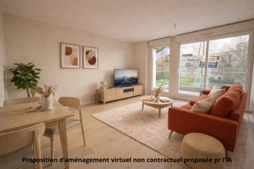 Appartement 3 pièces – 60 m² environ