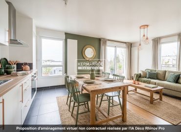 Appartement 3 pièces – 63 m² environ
