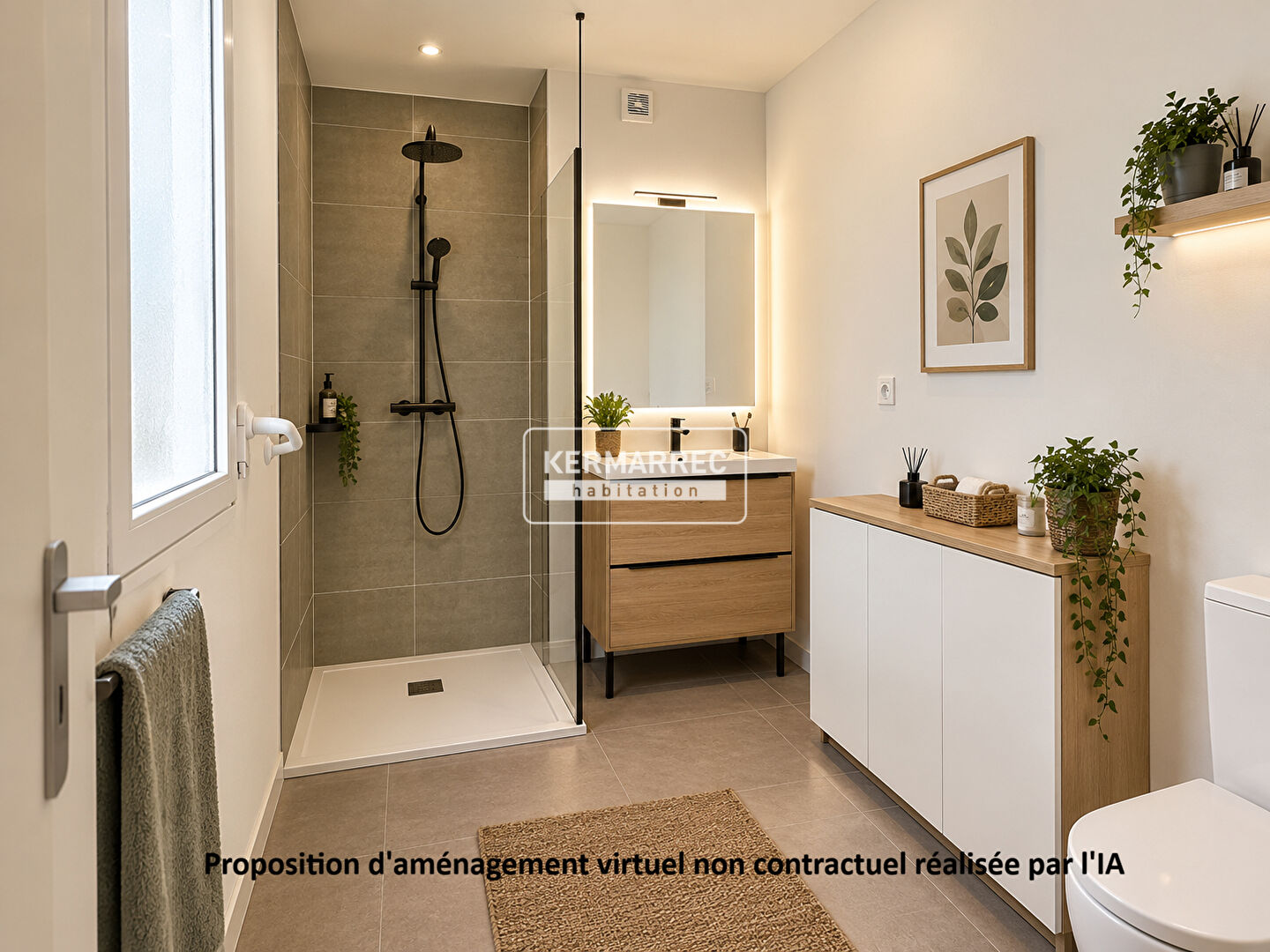Achat Appartement 2 pièces L'Hermitage 53 m² environ ref : 61499761 | Kermarrec Habitation — 11